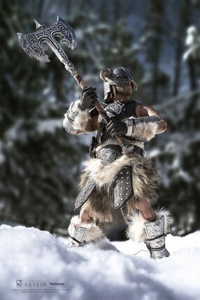 The Elder Scrolls V Skyrim Action Figure 1/6 Dragonborn Deluxe Edition 32 cm