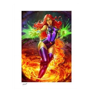 DC Comics Art Print Starfire 46 x 61 cm - unframed