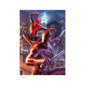 Marvel Art Print Daredevil & Spider-Man 46 x 61 cm - unframed