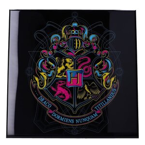 Harry Potter Crystal Clear Picture Hogwarts Darkness Falls 32 x 32 cm