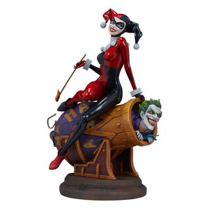 Preorder: DC Comics Diorama Harley Quinn and The Joker 35 cm