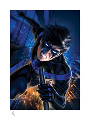 DC Comics Art Print Nightwing 46 x 61 cm - unframed