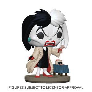 Disney: Villains POP! Disney Vinyl Figure Cruella de Vil 9 cm