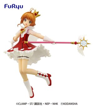 Preorder: Card Captor Sakura Clear Card Special PVC Statue Sakura Rocket Beat 19 cm
