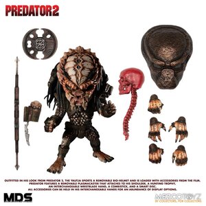 Predator 2 Mezco Designer Series Action Figure Deluxe City Hunter 15 cm