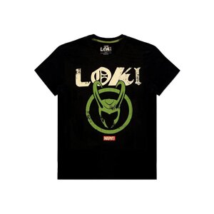 Loki T-Shirt Logo Badge Size XL