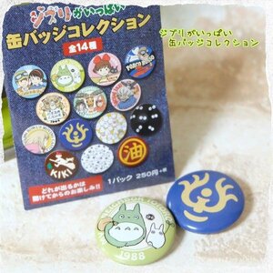 Preorder: Studio Ghibli Pin Badges 14-Set Blue