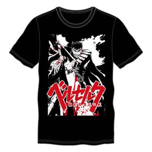 Berserk T-Shirt Guts Kanji Size L