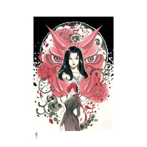 Marvel Comics Art Print Demon Days: Mariko & Black Widow 46 x 61 cm - unframed