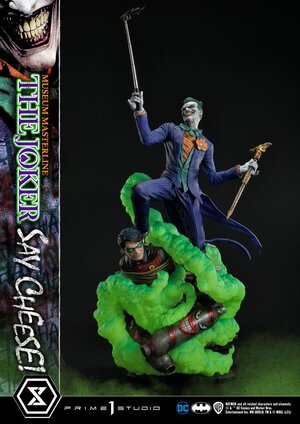 Preorder: DC Comics Statue 1/3 The Joker Say Cheese 99 cm