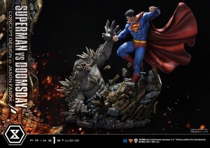 Preorder: DC Comics Statue 1/3 Superman Vs. Doomsday by Jason Fabok 95 cm