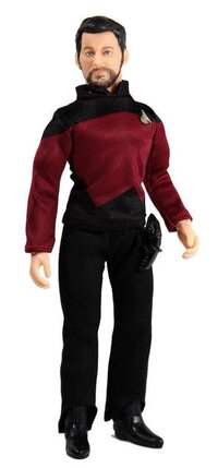 Star Trek TNG Action Figure Cmdr Will Riker 20 cm