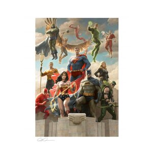 Preorder: DC Comics Art Print Justice League: Classic Variant 46 x 61 cm - unframed