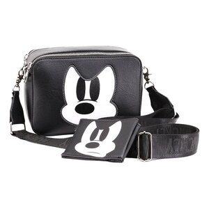 Disney IBiscuit Shoulder Bag & Card Holder / Mini Purse Mickey Mouse Mickey Mouse Angry Face