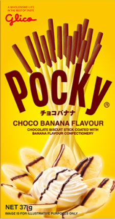Pocky Czekoladowo-Bananowe