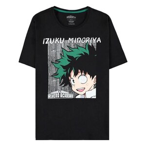My Hero Academia T-Shirt Izuku Midoriya Face Size M