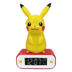 Preorder: Pokémon Alarm Clock with Light Pikachu 22 cm