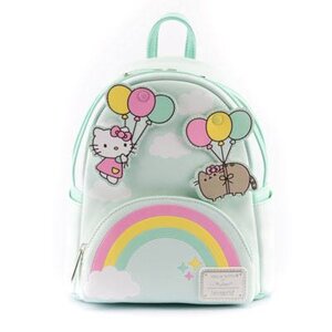 Pusheen by Loungefly Backpack Pusheen x Hello Kitty Balloons and Rainbow