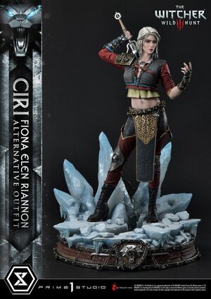 Preorder: Witcher 3 Wild Hunt Statue 1/4 Cirilla Fiona Elen Riannon Alternative Outfit 55 cm