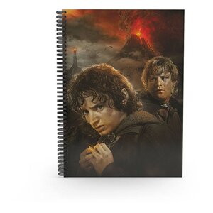 Preorder: Lord of the Rings Notebook with 3D-Effect Frodo & Sam