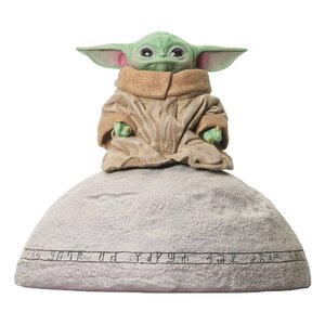 Preorder: Star Wars The Mandalorian Milestones Statue 1/6 Grogu on Seeing Stone 20 cm