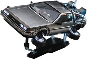 Preorder: Back to the Future Movie Masterpiece Vehicle 1/6 DeLorean Time Machine 72 cm