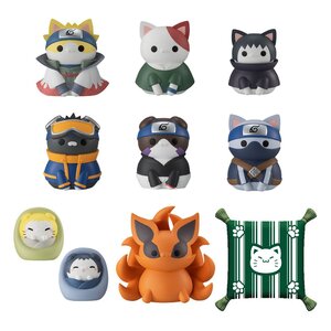Preorder: Naruto Shippuden Mega Cat Project Trading Figures Nyaruto! Once Upon A Time In Konoha Village Special Set 3 cm