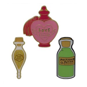 Preorder: Harry Potter Pin Badge 3-Pack 3 Potions Limited Edition