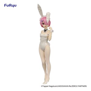 Preorder: Re:Zero - Starting Life in Another World BiCute Bunnies PVC Statue Ram White Pearl Color Ver. 30 cm