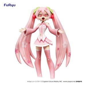 Preorder: Hatsune Miku CartoonY PVC Statue Sakura Miku 16 cm