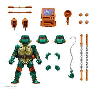 Preorder: Teenage Mutant Ninja Turtles Ultimates Action Figure Warrior Metalhead Michelangelo 18 cm