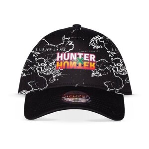 Preorder: Hunter X Hunter Curved Bill Cap Logo AOP