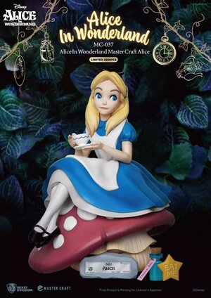 Alice In Wonderland Master Craft Statue Alice Special Edition 36 cm