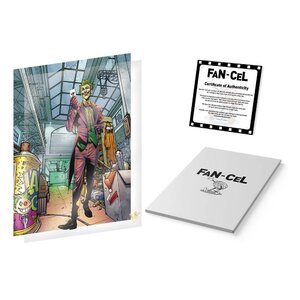 Preorder: DC Comics Art Print The Joker Limited Edition Fan-Cel 36 x 28 cm