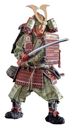 PLAMAX Plastic Model Kit 1/12 Kamakura Period Armored Warrior 13 cm