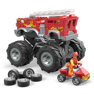 Preorder: Hot Wheels Monster Trucks Mega Construx Construction Set HW 5-Alarm Monster Truck