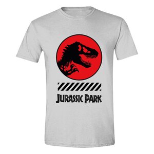 Jurassic Park T-Shirt Circle T-Rex Warning  Size L