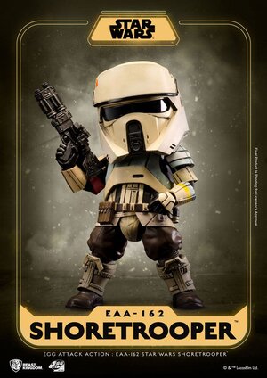 Preorder: Solo: A Star Wars Story Egg Attack Action Figure Shoretrooper 16 cm