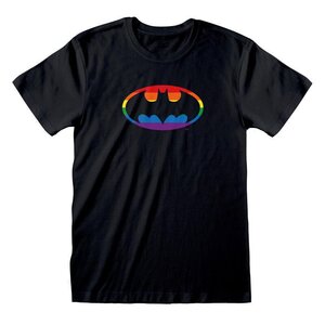 DC Comics T-Shirt Batman Logo - DC Pride Size S
