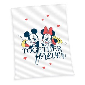 Preorder: Disney Fleece Blanket Mickey & Minnie 150 x 200 cm