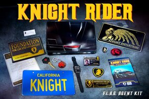 Preorder: Knight Rider Gift Box F.L.A.G Agent Kit