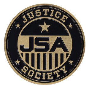 Preorder: DC Comics Black Adam Medallion Justice Society of America Limited Edition