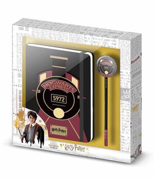 Harry Potter Notebook with Pen Gift Set Hogwarts Express