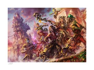 Preorder: Critical Role Campaign 3: Bells Hells Art Print The Draw of Destiny 61 x 46 cm - unframed