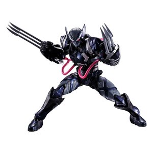 Preorder: Tech-On Avengers S.H. Figuarts Action Figure Venom Symbiote Wolverine 16 cm