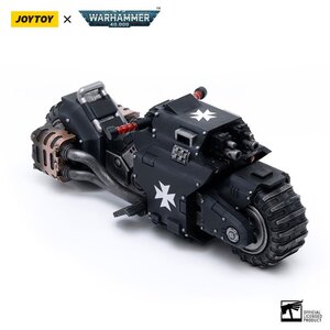 Preorder: Warhammer 40k Vehicle 1/18 Black Templars Outrider Bike 22 cm