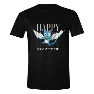 Fairy Tail T-Shirt Happy Happy Happy Size S