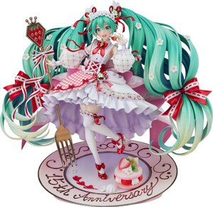 Preorder: Character Vocal Series 01 Hatsune Miku PVC Statue 1/7 Hatsune Miku 15th Anniversary Ver. 29 cm