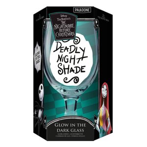 Nightmare Before Christmas Pint Glass Deadly Night Shade