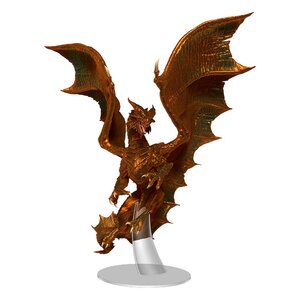 D&D Icons of the Realms Prepainted Miniature Adult Copper Dragon